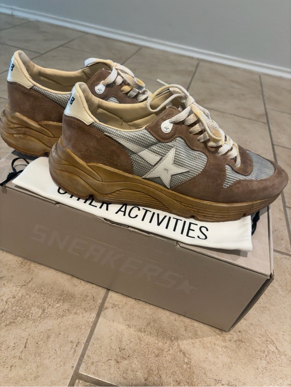 Golden Goose Men’s Running Sole
